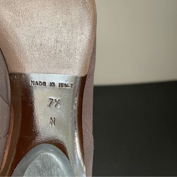 DONALD J PLINER Couture HALO Cap Toe Ballet Flats Leather Brown Size 7.5 Narrow - Picture 10 of 10